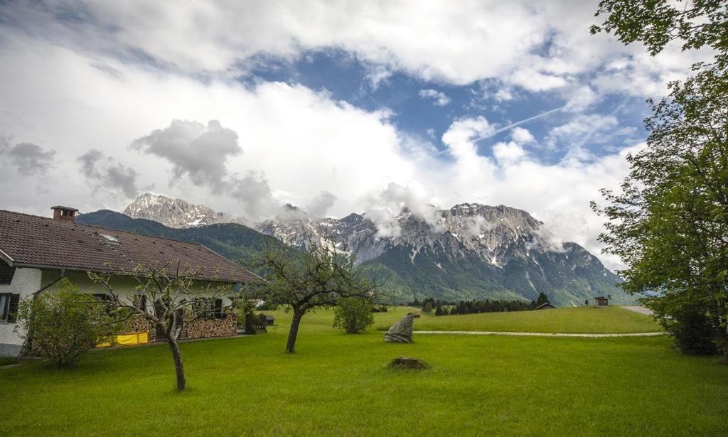 Zum Bergbauer Daire Mittenwald Dış mekan fotoğraf