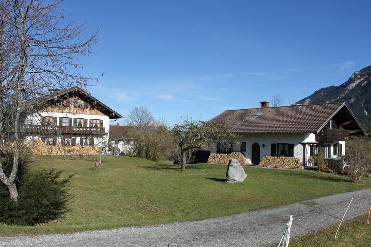 Zum Bergbauer Daire Mittenwald Dış mekan fotoğraf